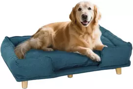 Aosom Šuns sofa-lova, tamsiai mėlyna, 96 x 66 x 24 cm