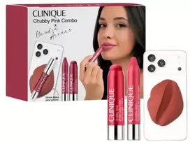 „Clinique Clq Chubby Lip Cheek“ rinkinys – rožinė spalva