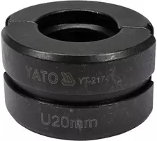 Yato PEX-AL-PEX VAMZDŽIŲ GRIMTUVIŲ YT-21735 U TIPO 20MM ATSARGINIAI ŠTAUNAI