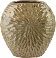Mondex Since 1986 YARINE vaza 20x10x20cm smėlio spalvos
