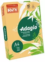 Krāsains papīrs REY ADAGIO 80g/m2, A4 500 loksnes/iepak., bēša krāsa (rusvai gelsvas) (Nr.98)