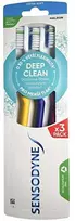 Sensodyne Deep Clean Extra Soft dantų šepetėlis, 3 vnt.