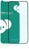 Reals Bear Super Hard grūdintas stiklas telefonui Xiaomi Redmi 10C | Xiaomi Redmi 12C juodas