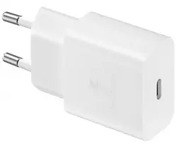 „Samsung EP-T1510EWE“ kelioninis įkroviklis | 15 W | USB-C | baltas (OEM)
