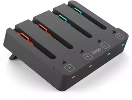 iPega SW2081 Charger Dock for JoyCon Controllers Nintendo Switch 1/2 Juodas