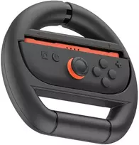 „iPega SW2054“ lenktyninis vairas, skirtas „JoyCon“ valdikliams, „Nintendo Switch 2“, juodas