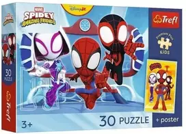 Trefl Dėlionė 30 PremPlus Kids Spidey in action 18343