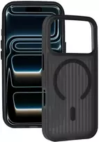 Tel Protect Twist Magsafe dėklas skirtas Apple iPhone 17 Pro Max juodos spalvos