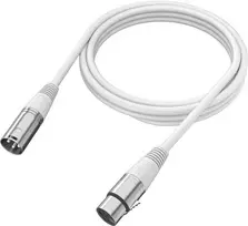 FIFINE L9CW XLR laidas (Baltas) | 1.8 m