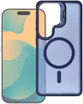 Dėklas na Samsung S26 Forcell F-Protect Shadow Stand Premium zgodne su MagSafe tamsiai mėlyna 0INT