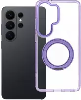 Oem Dėklas na Samsung S26 Ultra Frame Circle Stand zgodne su MagSafe violetinė