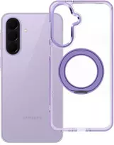Oem Dėklas na Samsung A37 Frame Circle Stand zgodne su MagSafe violetinė