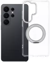 Oem Dėklas na Samsung S26 ULTRA Frame Circle Stand zgodne su MagSafe transparentne