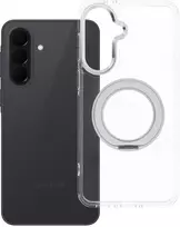 Oem Dėklas na Samsung A37 Frame Circle Stand zgodne su MagSafe transparentne