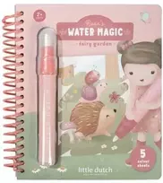 Little Dutch ROSA Mažoji olandų akvarelės knyga „Rožės ir fėjų sodas“