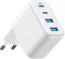 Anker Zolo 50W Wall Charger, 2xUSB-C, 2xUSB, Baltas