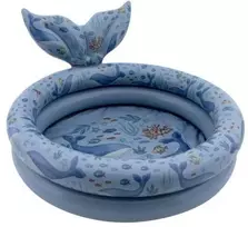 Pripučiamas baseinas „Little Dutch“ su banginio uodega „Ocean World“ 80 cm