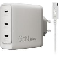 Lenovo Accessories Multi-port USB-C 100W GaN Charger - EU (Seashell) G0A6100SEU