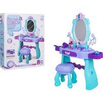 Magiškas princesės tualetinis staliukas, violetinis