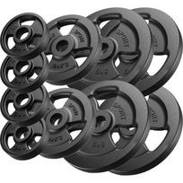 Ketaus svorių rinkinys Marbo, 29 kg / 4x5 kg + 2x2,5 kg + 4x1 kg