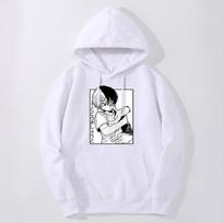 My Hero Academia Todoroki Shoto Graphic Printed Hooded Men Women Classic Hoodies Male Harajuku Oversized Sweatshirt S