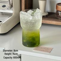 Wide Mouth Heat-Resistant Glass Cup for Coffee, Tea, or Sparkling Water