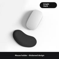 „Didelės vertės silikoninio putplasčio riešo kilimėlis – neslidus debesies mergaitės dizainas, skirtas naudoti biuro pele“ Small wrist rest juoda