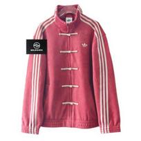 Adidas Originals CTT Kinų sportinis laisvalaikio švarkas KR0294 Unisex Raudonas EU XL raudona