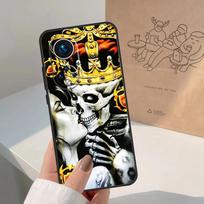Skeleton Skull Kiss For Honor Magic 8 Pro 7 6 5 Lite Case For Honor Win RT 200 400 50 70 90 X8b X9a X9b X9c X9d Honor 400 white