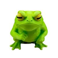 3D Printed Frog Figurine Funny Cute Toad Desk Decoration Collectible Animal Sculpture for Home Office Shelf Decor B