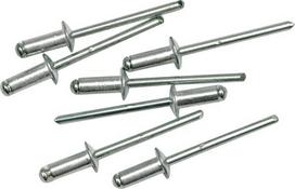 Vorel Aliuminio aklo rivetai, 70510, 19mm, 4.8mm, 50vnt, GRD, aliuminis