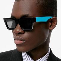 Stilingi Unisex Saulės Akiniai Uv400 Juodi/geltoni su Aksesuarų Rinkiniu