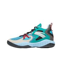 Anta Wind Tunnel 1 Basketball Shoes Men Sneakers Blue Green 112021617S-3 41