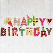 Popieriniai animaciniai barzdos reklamjuostės Gimtadienio vakarėlio dekoravimo reikmenys Girliandų papuošalai Beard birthday
