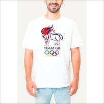 Great Britain Adult Kids T-Shirt Olympics Team GB Union Jack Tee 2024 TEE TOP S