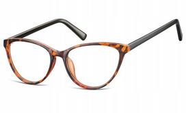 Moteriški korekciniai rėmeliai Sunoptic CP127C „Katės akys“, šylkretas