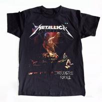 METALLICA Ir teisingumo visiems Albumas Roko Turas Juodi Unisex Marškinėliai XL