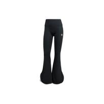Adidas Originals Trefoil Contrast Stripe Slim Flare Track Pants Women Bottoms Black IC5590 XS