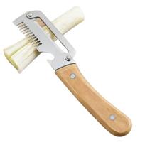 Stainless steel multi-functional chopper, household kitchen paring knife, shredder, sharp planer, vegetable cutting artifact