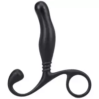 Doc Johnson Doc Johnson Black Curved Prostate Model ABS Compact System