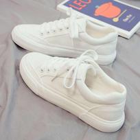 2025 summer new low-top trend versatile white shoes casual trendy shoes canvas board shoes little white men's shoes sports cloth shoes 39