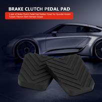 1 Pair of Auto Brake Clutch Pedal Rubber Pad for Accent Tucson Tiburon 3282536000