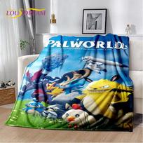 3D Animacinis Palworld Žaidimo Pledas, Minkštas Mesti Pledas Namams Miegamajam Lovai Sofai Iškylai Kelionei Biurui Poilsio Dangalas Vaikams 75X95CM