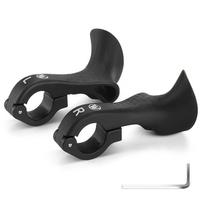 Bar Ends Ergonomic Anti-slip  Mountain Bike Handlebar Ends for 21.8-22.8mm Handlebars anti-slip handle bar ends gray