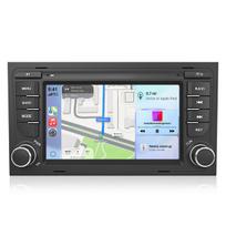 7 colių Automagnetolos Junsun Audi A4 8E 8H B6 B7 2000-09 navi