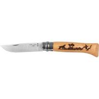 Peilis Opinel No 8 Inox Animal, ąžuolas – šuo