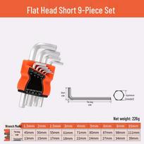 Compact Folding Multi-Tool Set: Metric & Imperial Hex, Torx, Screwdriver