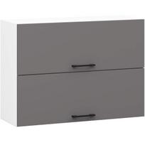 Virtuvinė spintelė Oliwia W80 G2 H580, pilka