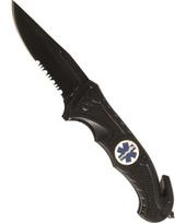 Peilis Mil-Tec Rescue Car Knife, juodas