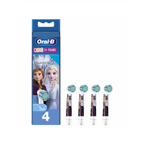 Oral-B | Toothbrush Replacement Heads | EB10 4 Frozen II | For Kids | 4 Brush Heads Included | Number of Brushing Modes: Not Applicable